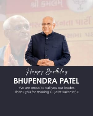 Bhupendrabhai Birthday image