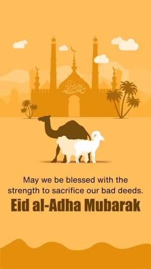 Eid al-Adha Insta Story flyer