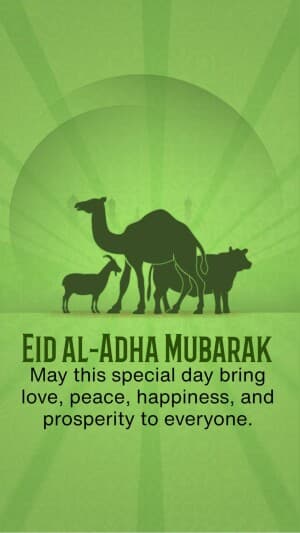 Eid al-Adha Insta Story banner