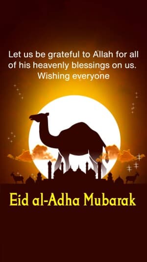 Eid al-Adha Insta Story post