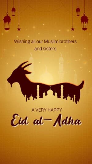 Eid al-Adha Insta Story illustration