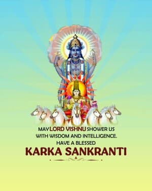 Karka Sankranti flyer