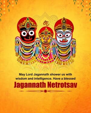 Lord Jagannath Netrotsav post