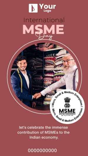 World MSME Day poster Maker