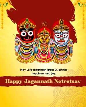 Lord Jagannath Netrotsav poster