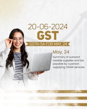 GST business flyer