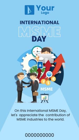 World MSME Day Social Media template