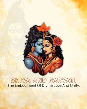 Shiv-Parvati poster