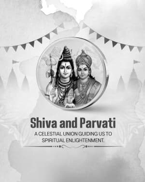 Shiv-Parvati marketing flyer