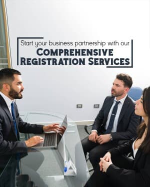 Company Registration promotional post
