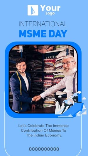 World MSME Day flyer