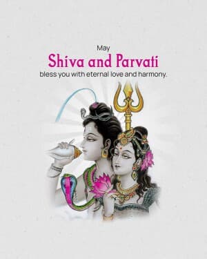 Shiv-Parvati facebook ad banner