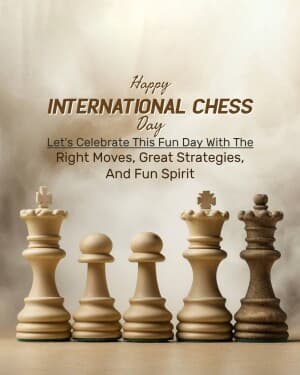 International Chess Day illustration