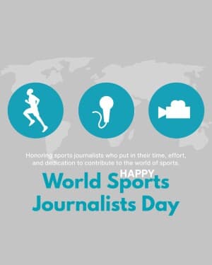 World Sports Journalists Day post