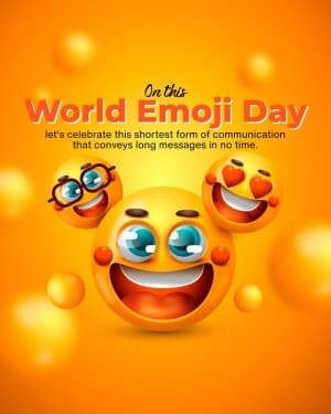 World Emoji Day post