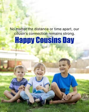 Cousins Day illustration