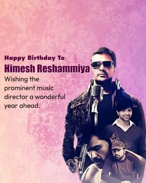 Himesh Reshammiya Birthday video