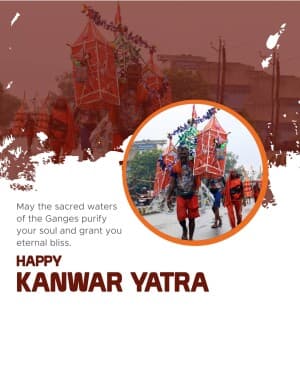 Kanwar Yatra event poster