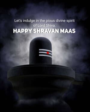 Happy Shravan flyer