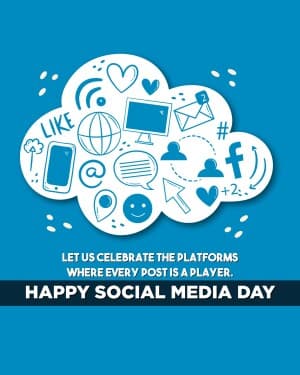 Social Media Day flyer