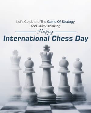 International Chess Day post