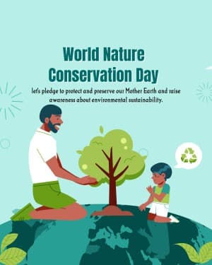 Nature Conservation Day graphic