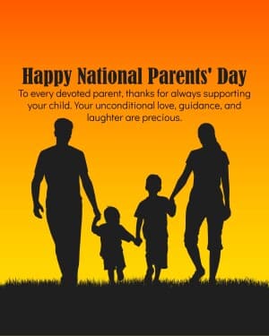 National Parent's Day banner