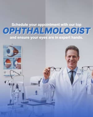 Ophthalmologist post