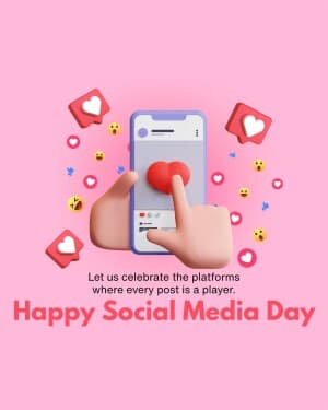 Social Media Day post