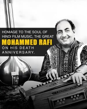 Mohammed Rafi Punyatithi video