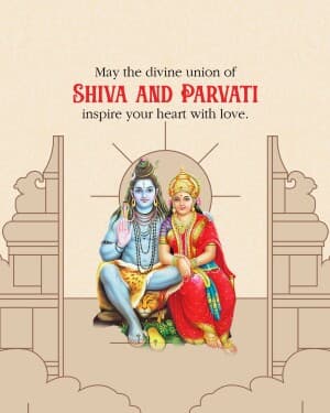 Shiv-Parvati Instagram banner