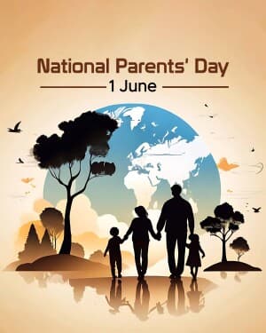 National Parent's Day illustration