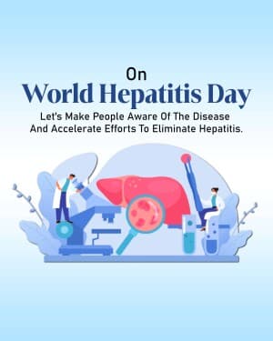 World Hepatitis Day poster