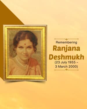 Ranjana Deshmukh Ji Jayanti post