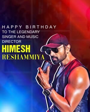 Himesh Reshammiya Birthday post