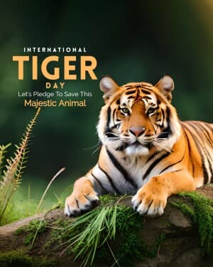 International Tiger Day poster