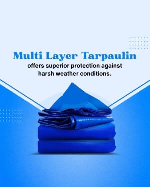 Tarpaulin business template