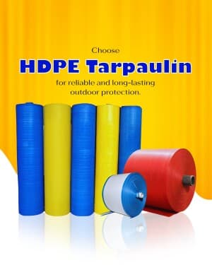 Tarpaulin template