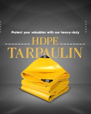 Tarpaulin business flyer