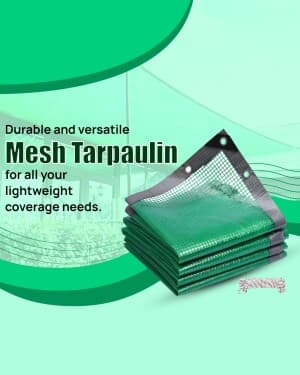 Tarpaulin business image