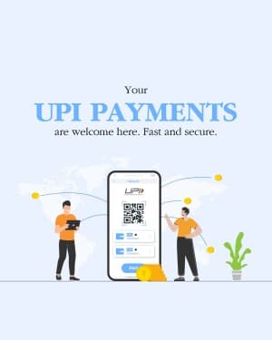 UPI Payment flyer