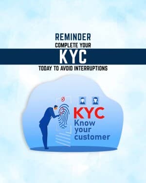 KYC Reminder Instagram Post