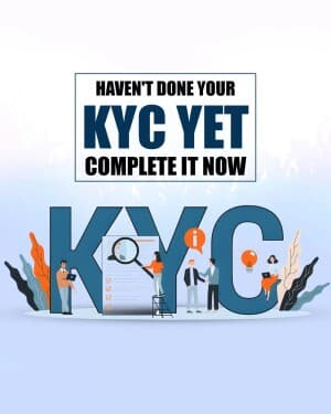 KYC Reminder poster Maker