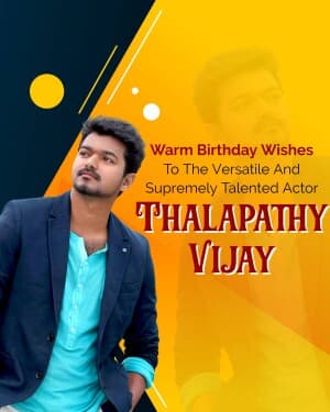 Joseph Vijay Birthday image