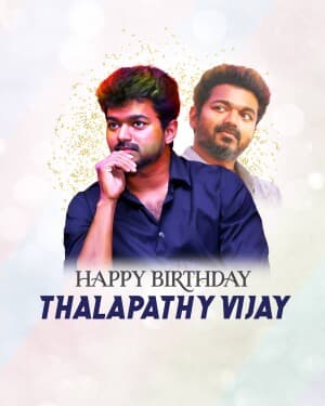 Joseph Vijay Birthday event poster