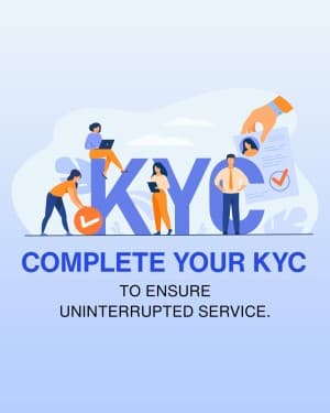 KYC Reminder Social Media post