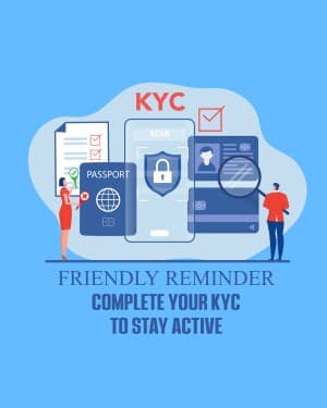 KYC Reminder poster