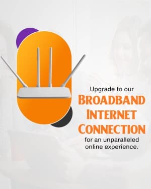 Internet Broadband promotional images