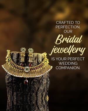 Bridal Jewellery business template