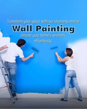 Wall Paint template